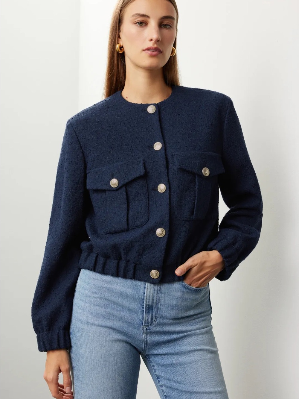 Chicos Tweed Lady Jacket NWT